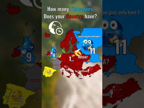 How many Timezones does your Country have?