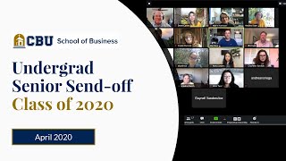 SP 2020 Jabs Senior Sendoff on Zoom