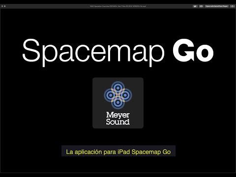 Descripción general de la aplicación Spacemap Go (Spacemap Go App Overview), Español Sub-Titles