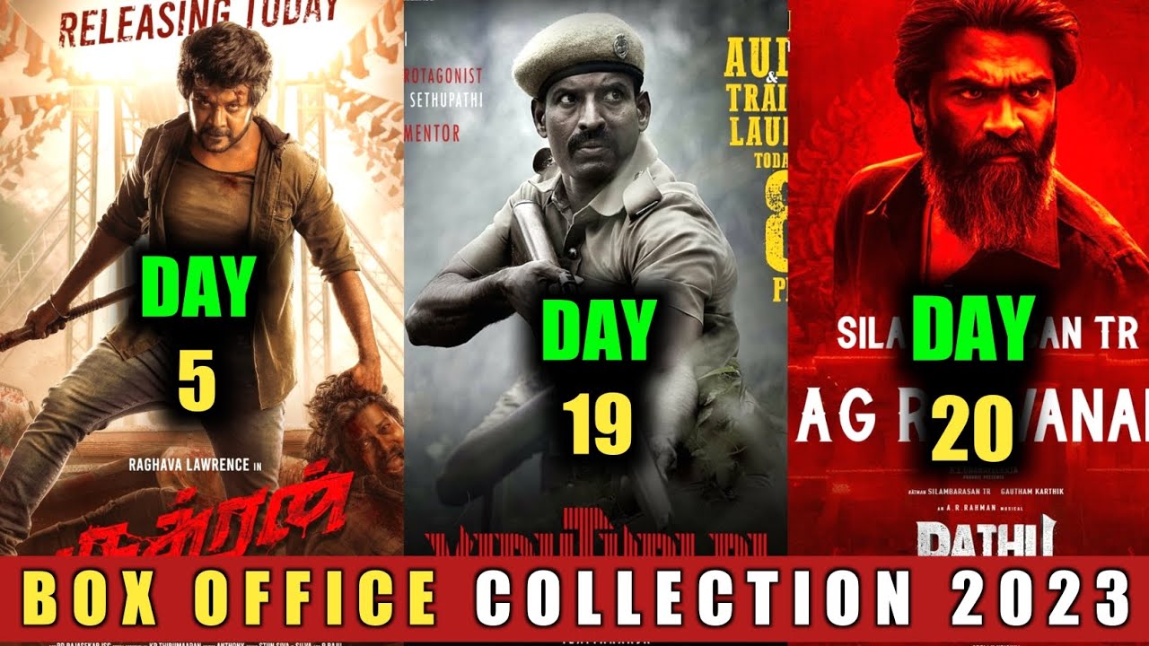 Rudhran Box Office Collection,Pathu Thala Box Office Collection,Viduthalai Box Office Collection