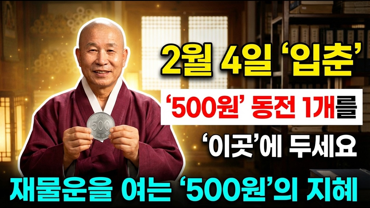 입춘 재물운을 여는 500원의 지혜, 잘못된 풍수 상식을 바로잡는 입춘 비방 | 입춘풍수 | 절기풍수 | 입춘대길