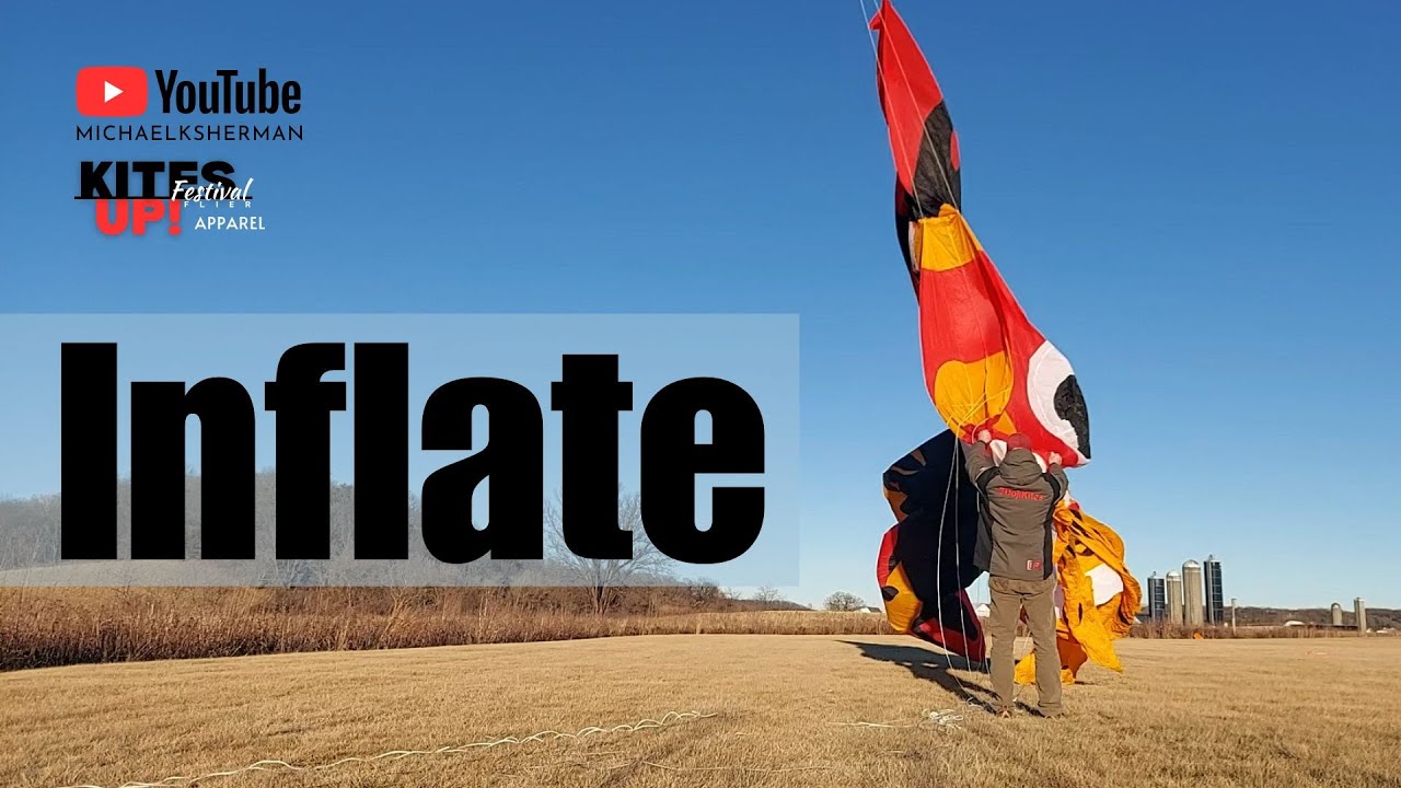 Flying a couple of Big Show Kites... Yes, one is Line Laundry