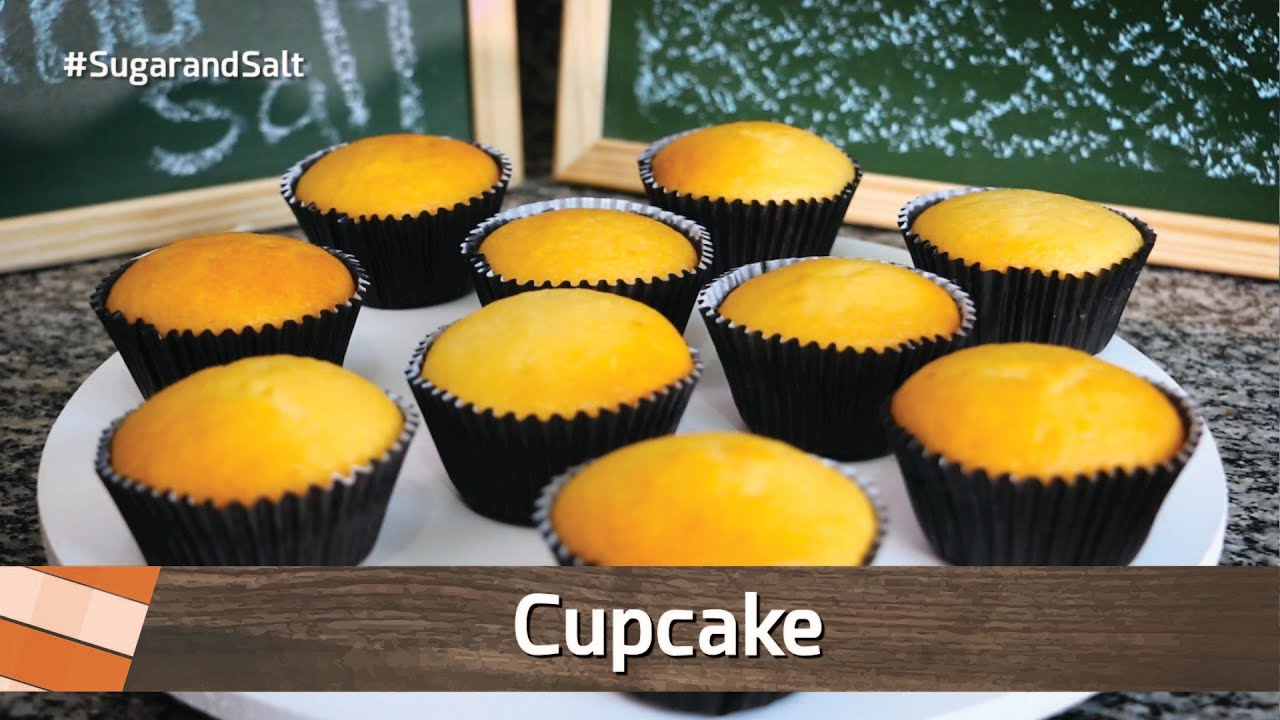 CONFEITARIA - COMO FAZER CUPCAKE - RECEITA DE UM OVO