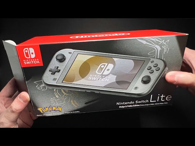 Nintendo Switch Lite Handheld Console Dialga and Palkia Edition