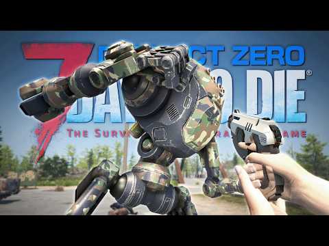 【7 Days to Die】District Zeroのレーザーピストル活用とフェラルホード防衛策