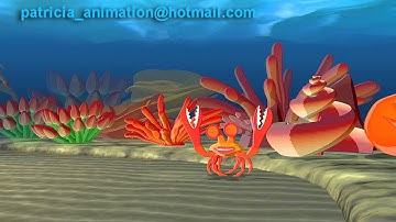 New Crab Animation with 1300 Frames