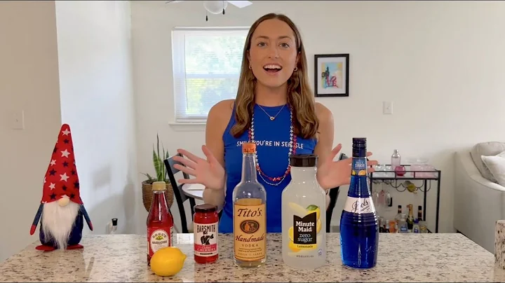Easy 4th of July Red, White, & Blue Cocktail Recipe