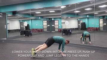 Push Up Burpee - Patrick MoJo PT - Exercise Library