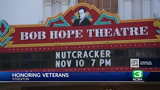 Stockton to host Veterans Day celebration at Bob Hope Theatre