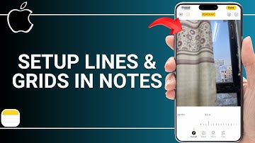 How to Setup Lines & Grids in Notes on iPhone