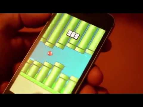 Виртуозное прохождение Flappy Bird на 999 очков