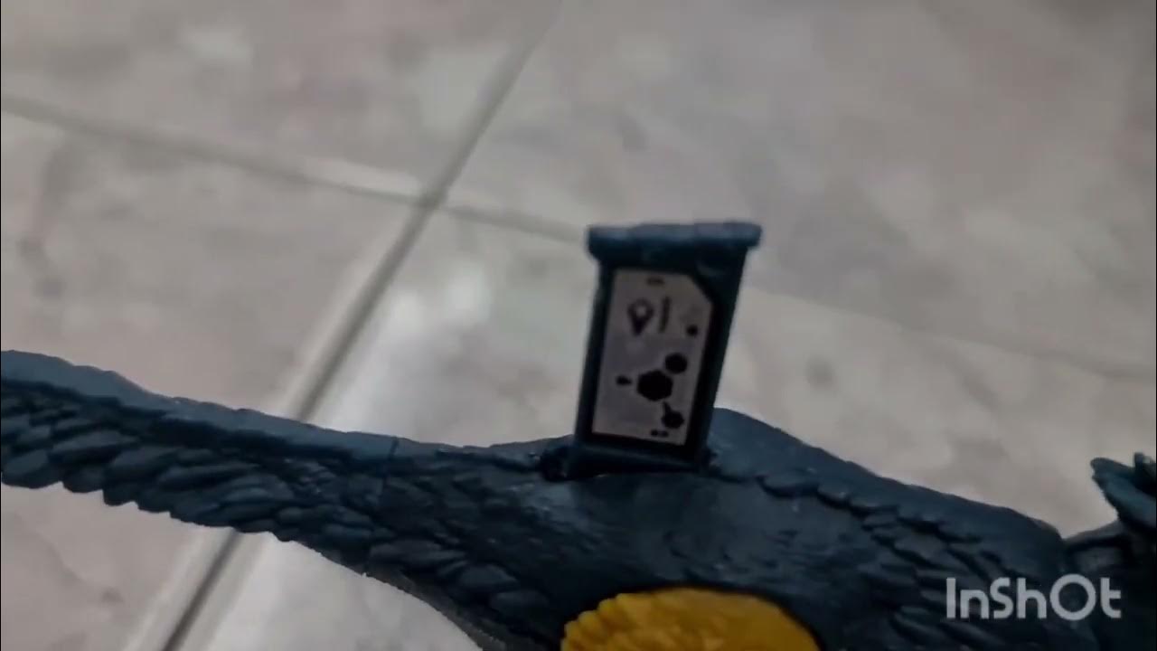 Scan The Jurassic World Pyroraptor figure (Scanning Code) - YouTube
