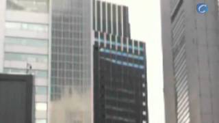 Skyscrapers Swaying During Earthquake