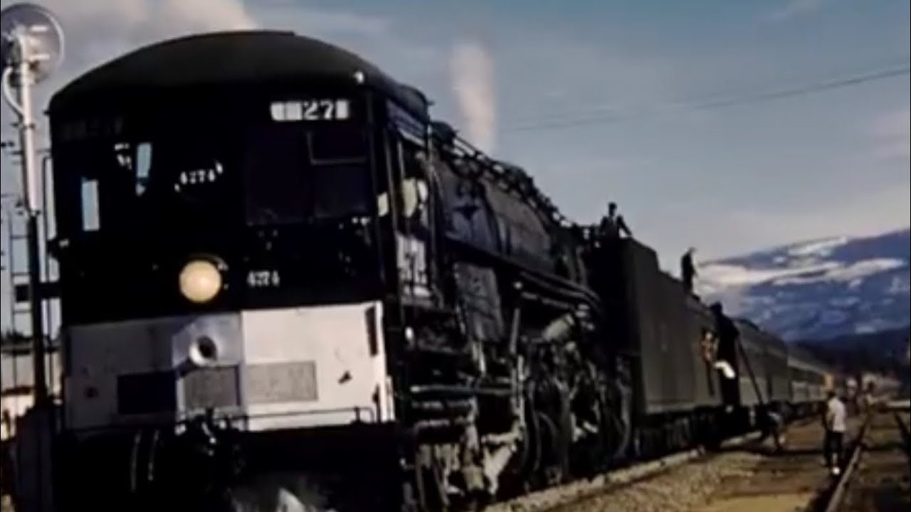 These HD Railroad Films are 70 Years Old!