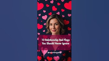 10 Relationship Redflags You should never ignore