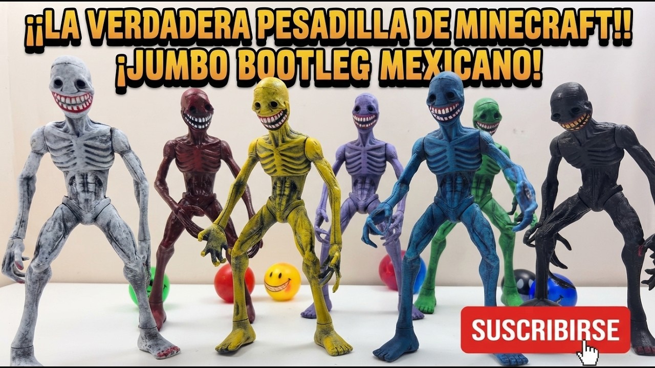 TODAS LAS IA DE VERITY MINECRAFT en tamaño JUMBO Bootleg mexicano 