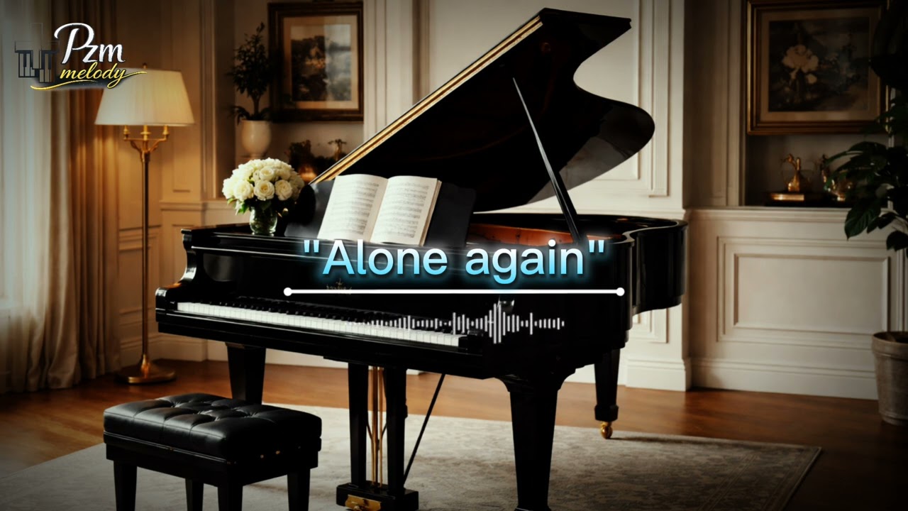 Alone again - Relaxing Piano Music | Calm, Emotional & Peaceful Melody 