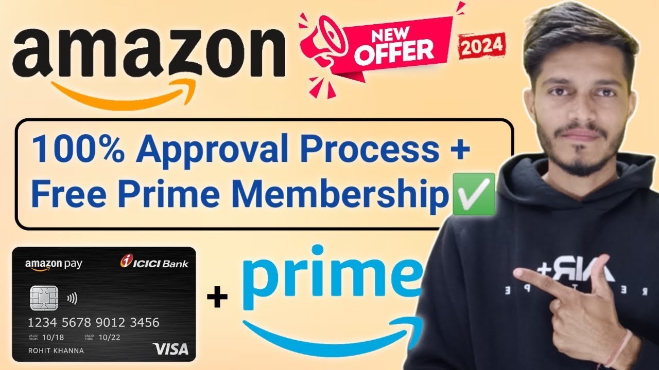 Amazon Pay Icici Credit Card Apply Process 100% Approval✅ | Activate Free Amazon Prime Membership
