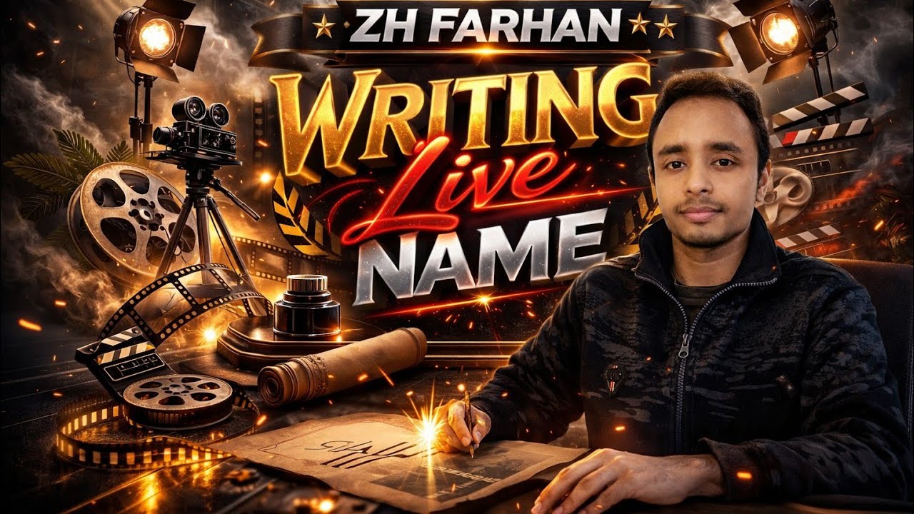 writing live name