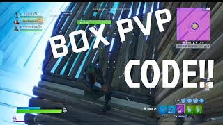 FORTNITE BOX PVP MAP CODE Made By AxZ-Jordan
