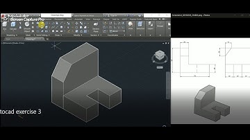 AutoCAD 3D -Exercise 3-Mechanical engineering
