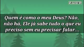 Deus vai me sustentar (playback) com letras