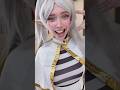 Frieren cosplay transition
