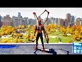 SPIDER MAN PS4 Iron Spider Suit Free Roam Gameplay (SPIDERMAN PS4)