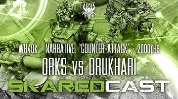 Warhammer 40k - Orks vs Drukhari - Narrative - 2000pt Battle Report