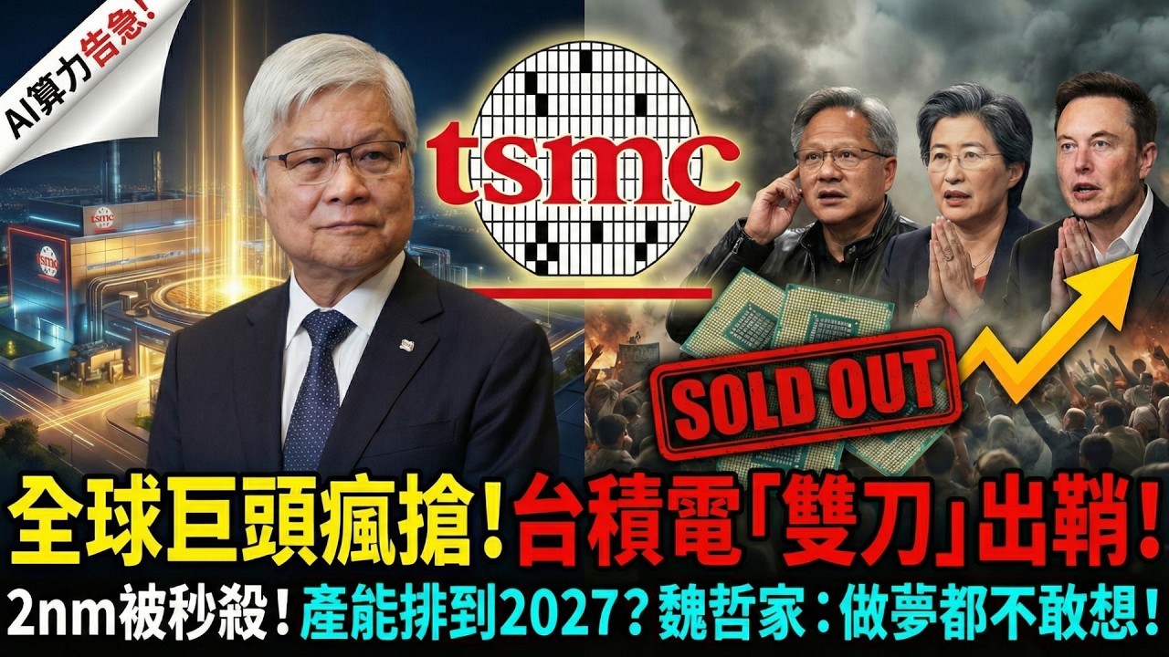 2026科技大洗牌！台積電制霸、年終47個月、房市倒閉潮... 揭開你不知道的財富密碼！💰