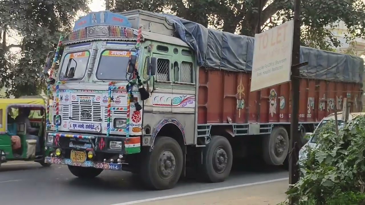 Heavy truck loaded || Truck video stimulator || Truck loaded video 