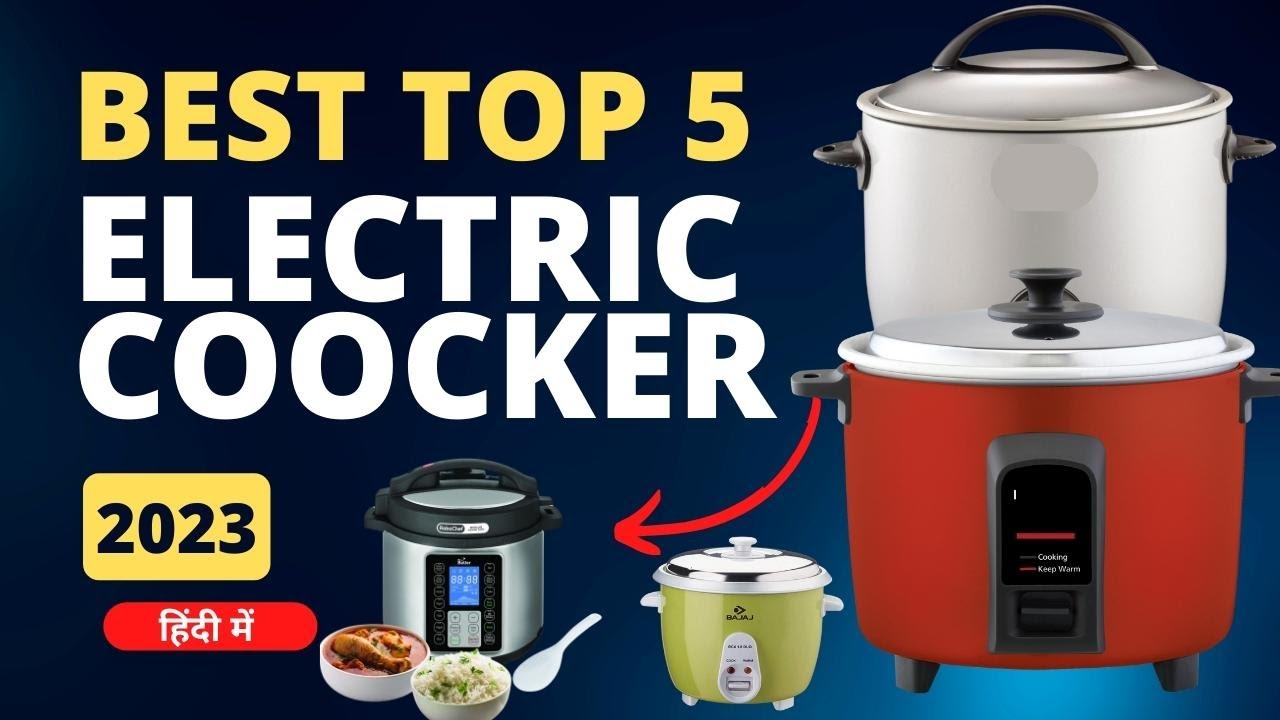 Best electric cooker in India 2023 🔥 Top 5 Rice cookers 🔥2023 YouTube