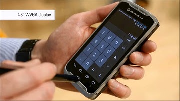 Motorola TC55 Introduction mobile computer scanner barcode scanner
