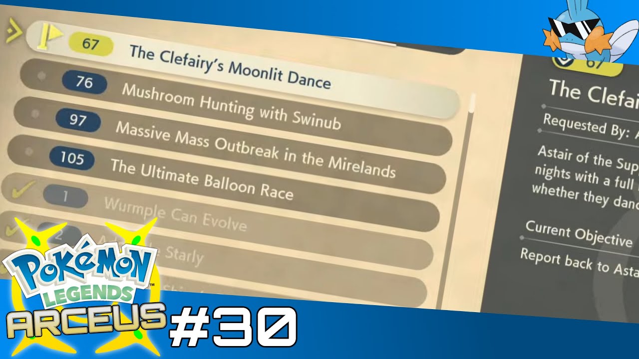 Pokémon Legends Arceus Playthrough Part 30 - Finishing All the Requests!