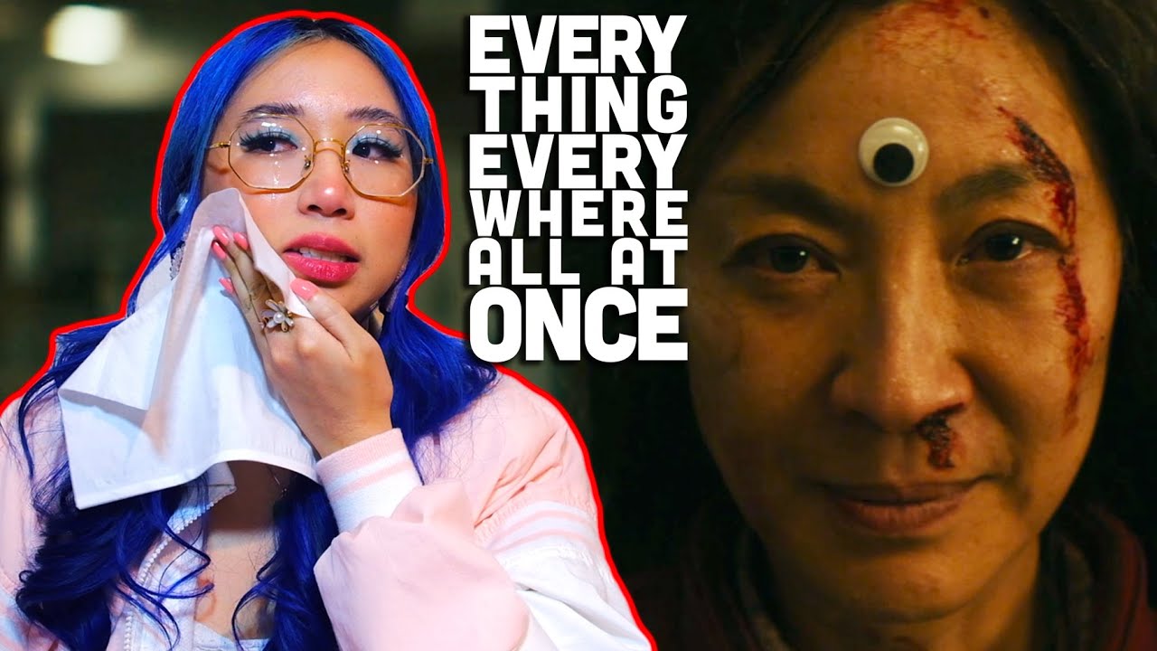 **EVERYTHING EVERYWHERE ALL AT ONCE** is both heartwarming and heartbreaking at the same time..