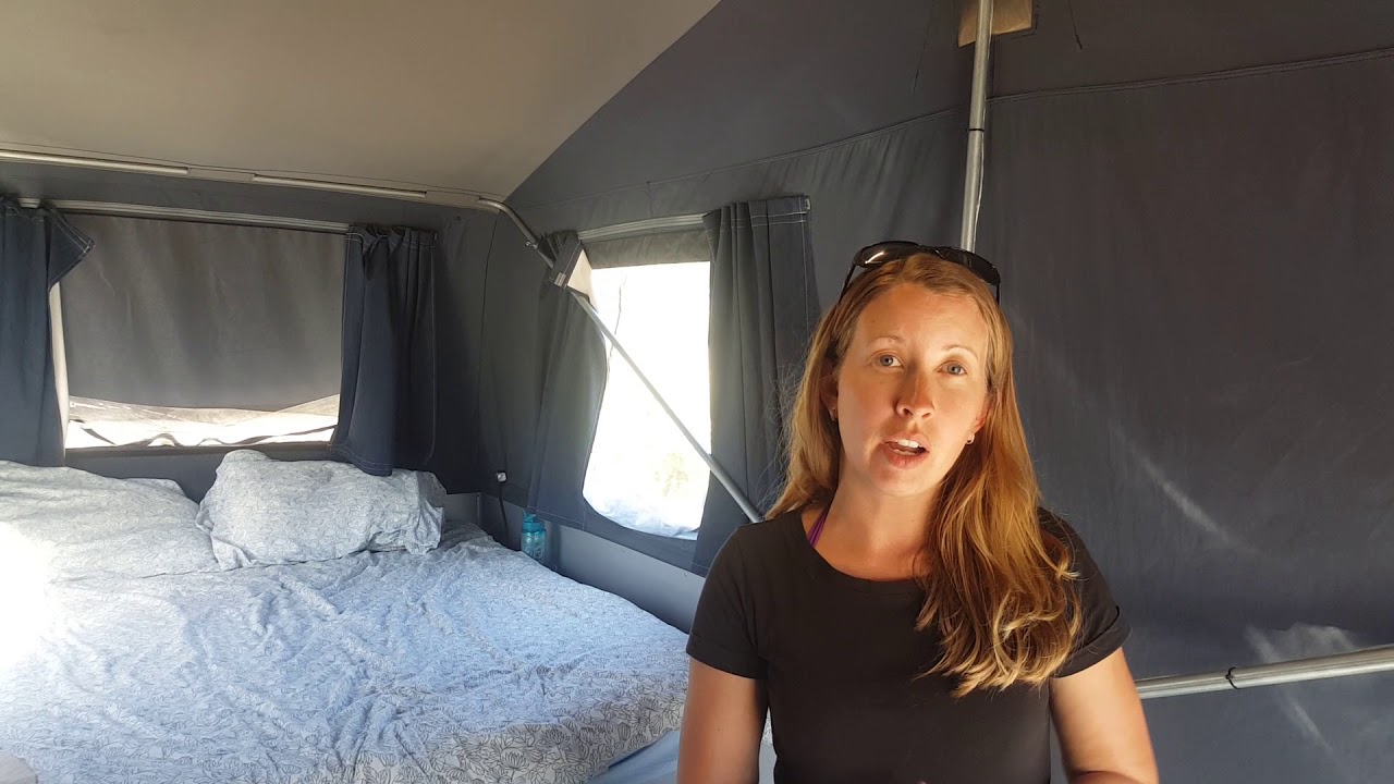 How do we stay cool in a Camper Trailer in Summer?