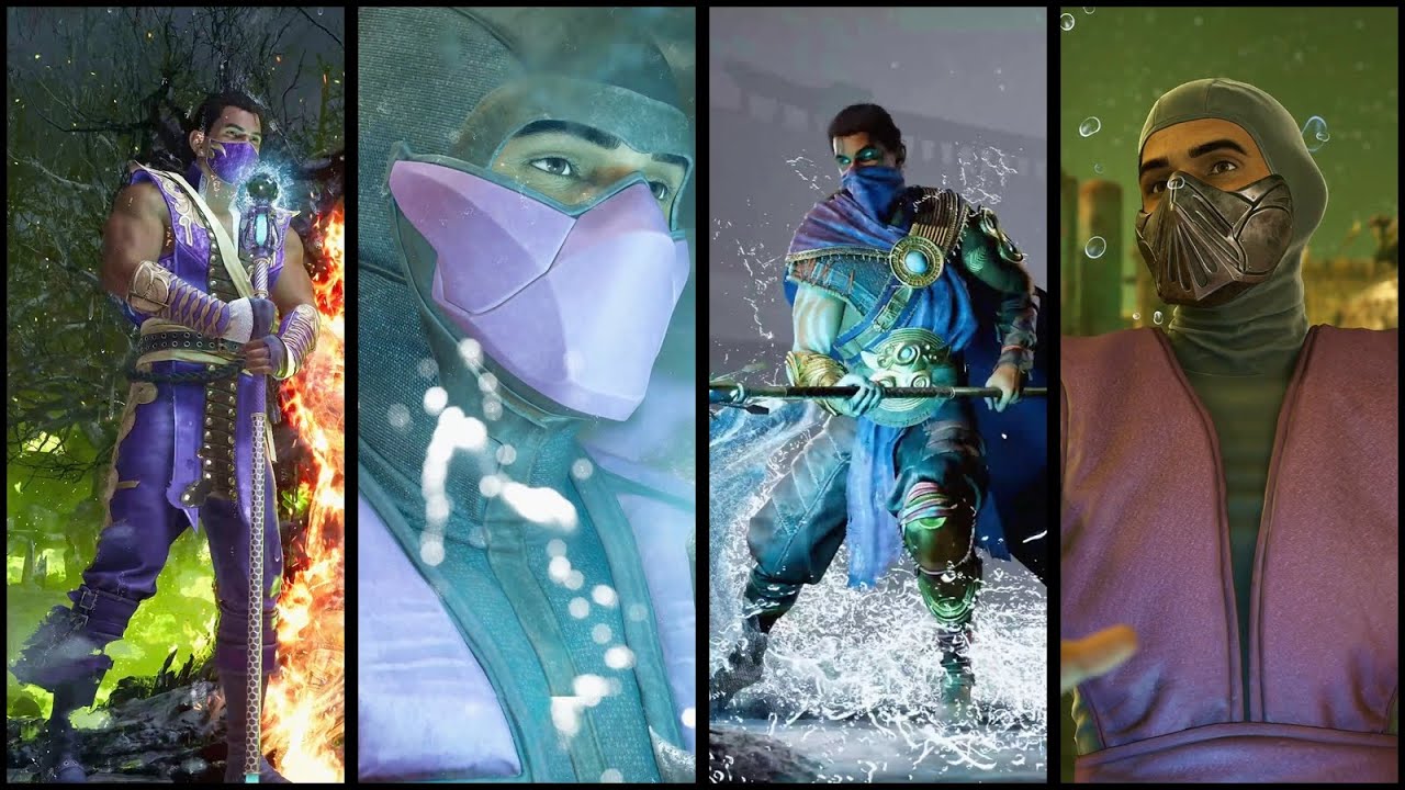 Дождь — Вступления и Победа — Все облики — Mortal Kombat 1