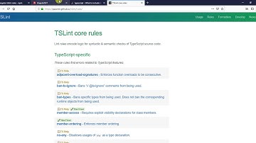 ts lint in Angular 7 || ts lint rules with example || Swapnil Thaware