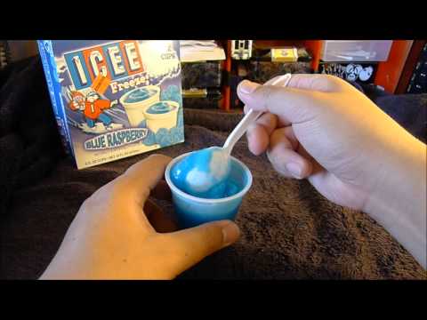 Dollar Store Food Review - Icee Blue Raspberry