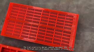 Polyurethane Screen Panels Improve Screening Efficiency