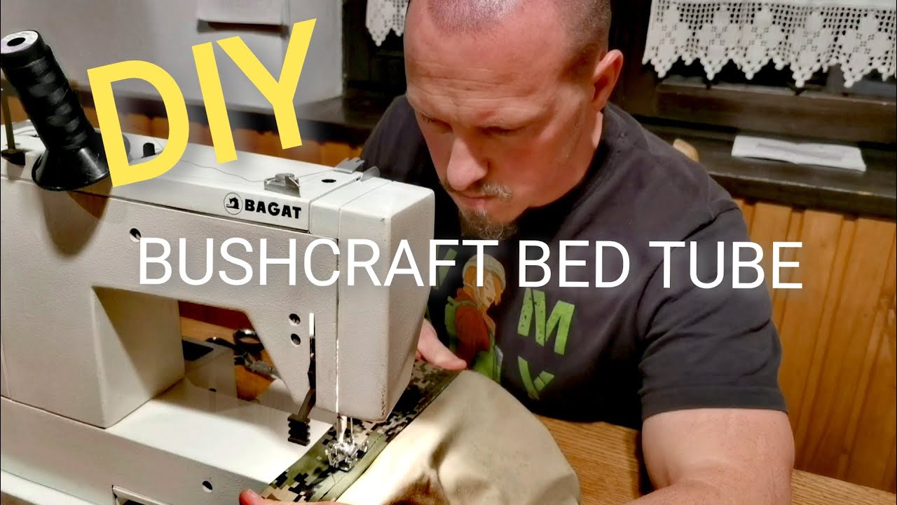 DIY Bushcraft Bed / Camping Bed - Simple Thing Everyone Can Make -