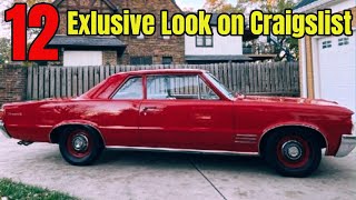 12 Exclusive Classic Car Finds on Craigslist Right Now!