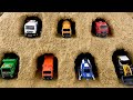 Tractor garbage truck ambulance excavator fire truck dump trucks helicopter in the cave