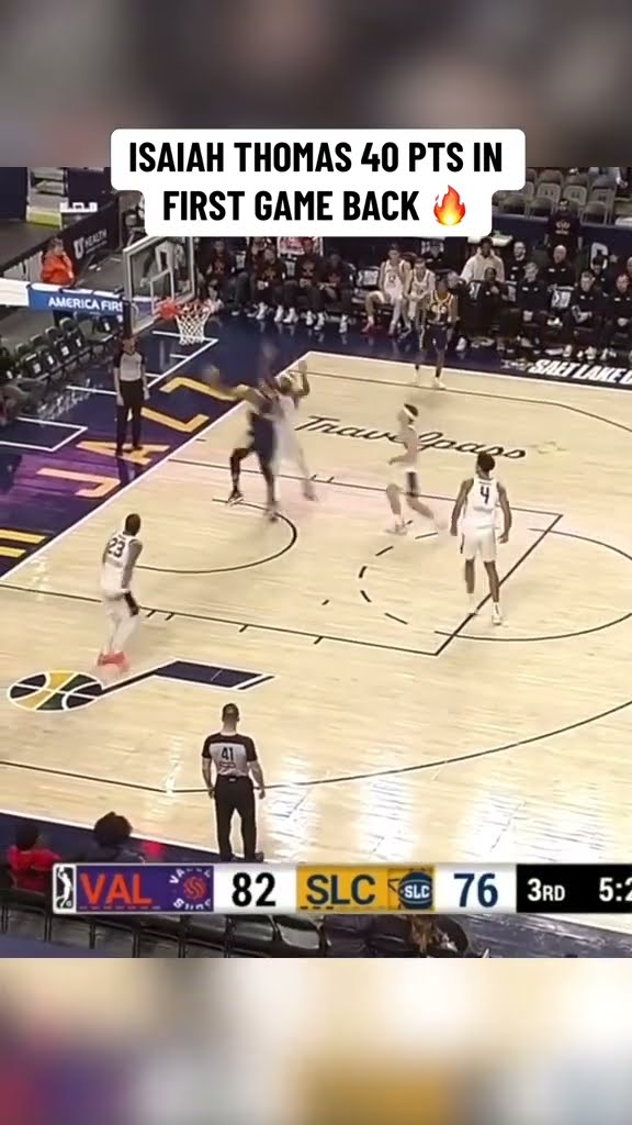 ISAIAH THOMAS WENT OFF IN HIS G-LEAGUE RETURN ?