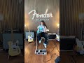 Sit down with Sophie Shredz and her American Professional Classic Stratocaster. ⚡️