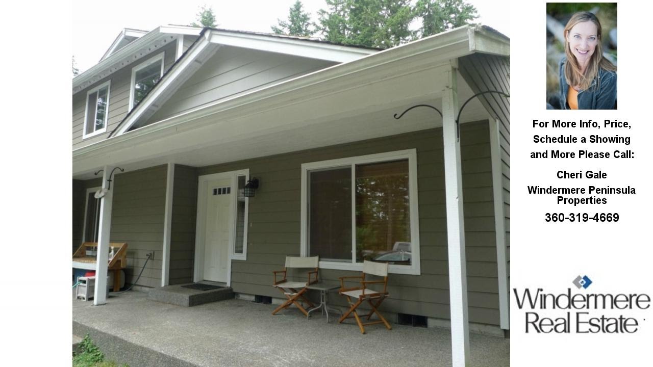 111 E RAINIER DR, ALLYN, WA Presented by Cheri Gale.