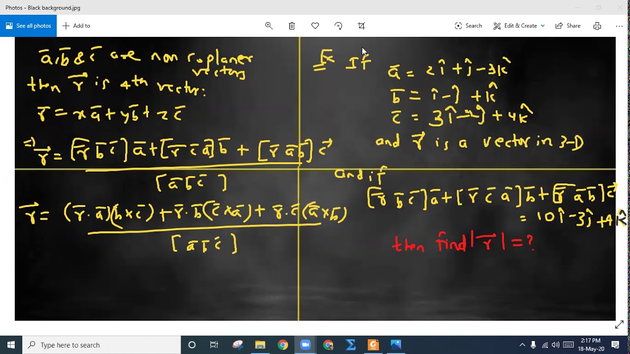 Maths: 12th (Vectors Lec.7 & Practice) - YouTube