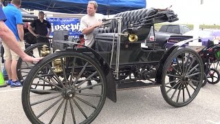 1908 Sears Motor Buggy H Runabout  Horseless Carriage  Early Automobile