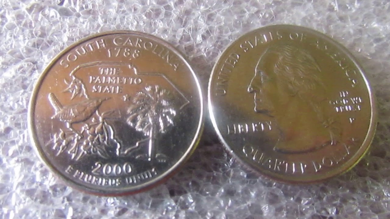 1 Quarter Dollar Comemorativa Ano 2000  Moeda Dos Estados EUA