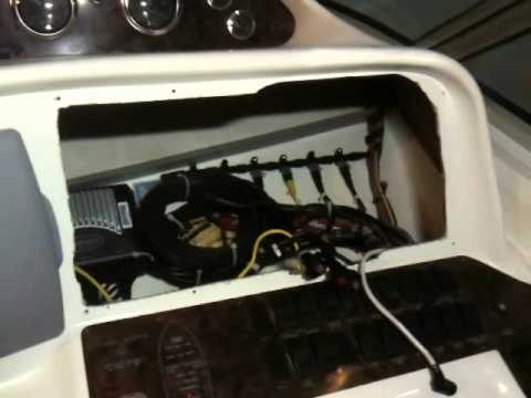 South Shore Marine Electronics Re-Fit of a 370 SeaRay - YouTube